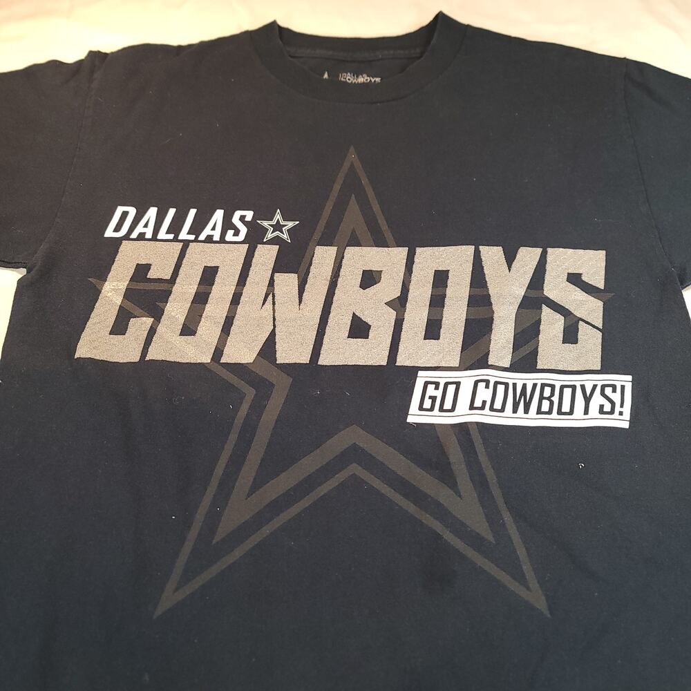 Dallas Cowboys 2013 Season Schedule Graphic Football T-Shirt Mens Size M Blue